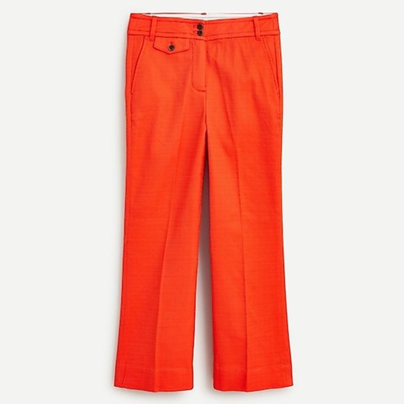 J.Crew NWT High Waisted Kickout Crop Pant Size 4 - Picture 2 of 9